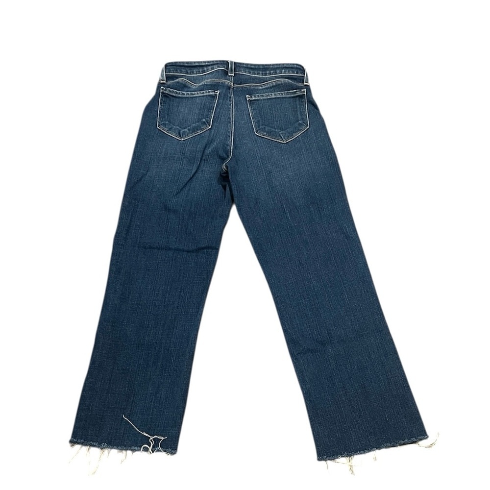 L’agence Wanda blue wide leg raw hem jeans size 25 - Picture 3 of 8